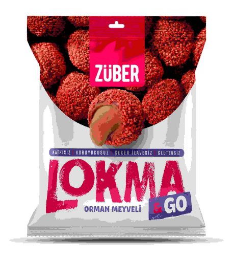 ZÜBER LOKMA&GO ORMAN MEYVELİ 32 GR resmi