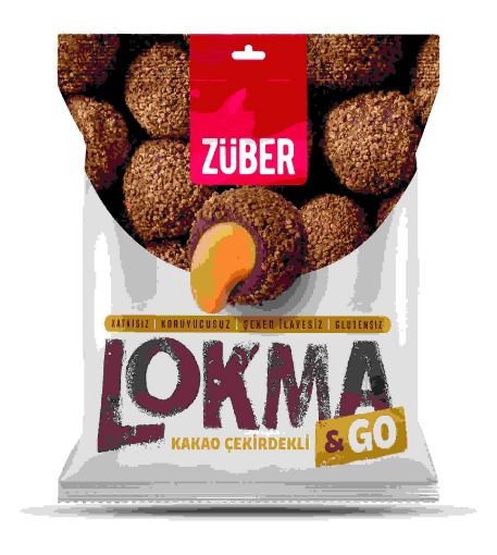 ZÜBER LOKMA&GO KAKAO ÇEKİRDEKLİ 32 GR resmi