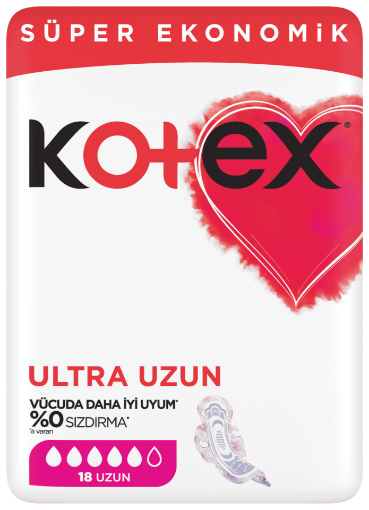 KOTEX ULTRA QUADRO UZUN (18X12) resmi