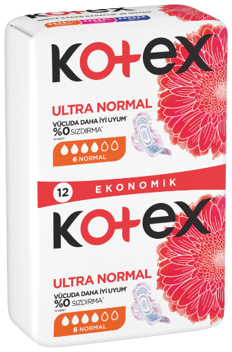 KOTEX ULTRA DOUBLE NORMAL (12x56) resmi