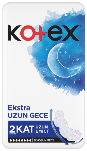 KOTEX EKSTRA UZUN GECE (9x12) resmi