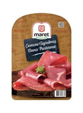 MARET ÇEMENİ SIYRILMIŞ PASTIRMA 100G resmi