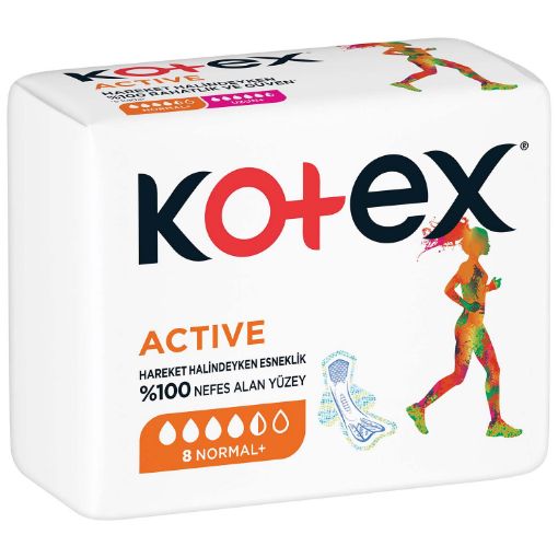 KOTEX ACTIVE SINGLE NORMAL (8X24) resmi