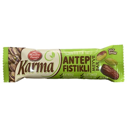 MP KARMA ANTEP FISTIKLI MEYVE BAR 40 G resmi