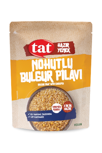 TAT BULGUR PİLAVI NOHUTLU 250 G DOYPACK resmi