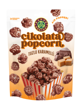 KD POPCORN BİT. ÇİKOLATALI KARAMEL 80 GR resmi