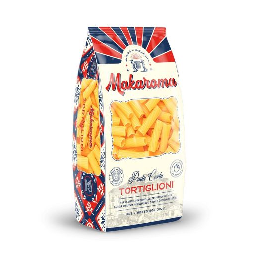 MAKAROMA TORTIGLIONI 500G resmi