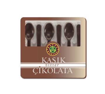 KD BİTTER KAŞIK ÇİKOLATA 8 GR*6AD resmi