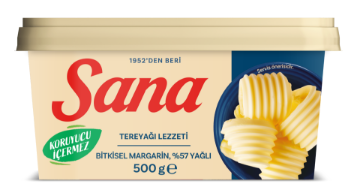 SANA TEREYAĞI LEZZETİ KASE 16*500G resmi