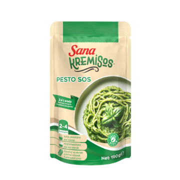 SANA KREMISOS PESTO 8 x 190 GR resmi