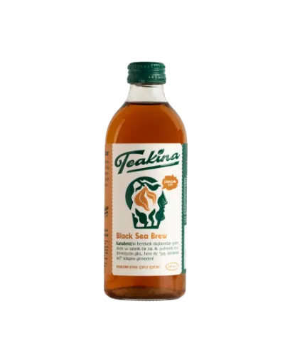 TEAKİNA-SĞK SİYAH ÇAY 330 ML CAM ŞİŞE resmi
